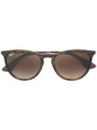 Ray-ban Erica Round Sunglasses - Brown