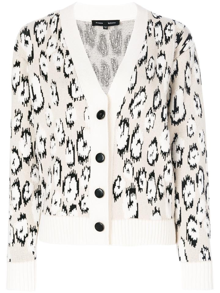 Proenza Schouler Long Sleeve Cardigan - Multicolour