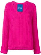 Simon Miller V-neck Knitted Sweater - Pink