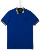 Young Versace Teen Medusa Polo Shirt - Blue