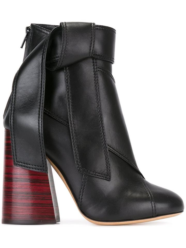 Ellery Side Tie Ankle Boots