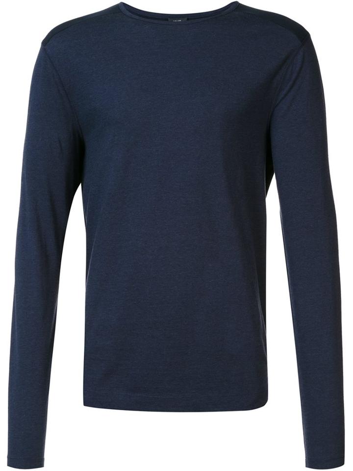 Vince Crew Neck Sweatshirt, Men's, Size: Xl, Blue, Cotton