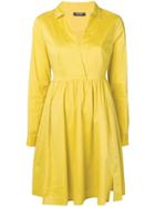 Twin-set Wrap Dress - Yellow