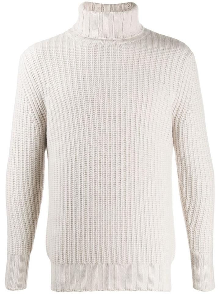 N.peal Turtleneck Knitted Jumper - Neutrals