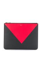 Givenchy Colour-block Pouch - Black