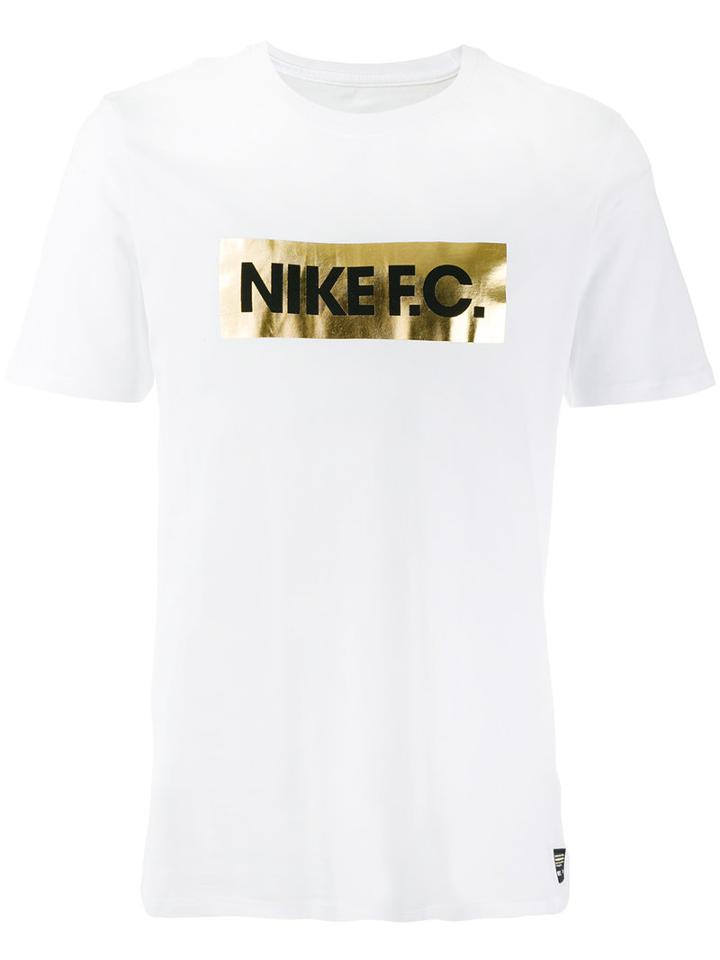 Nike Nike F.c. T-shirt, Men's, Size: Xl, White, Cotton