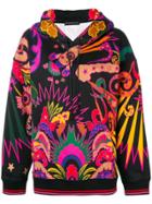 Etro Abstract Print Hoodie - Black