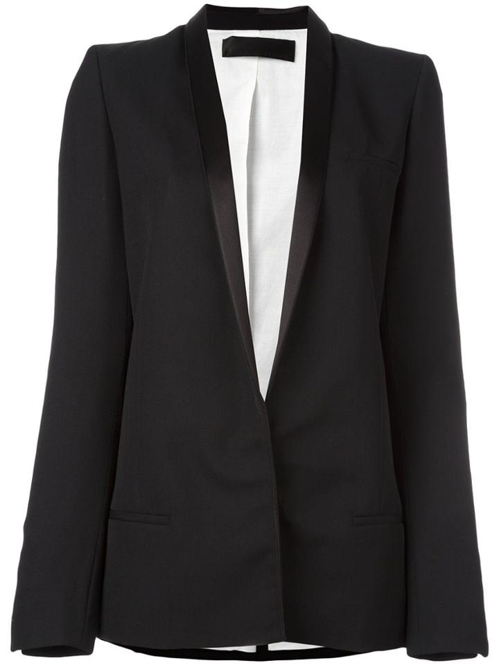 Haider Ackermann Concealed Fastening Blazer - Black