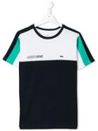 Lacoste Kids Teen Colour Block T-shirt - Black