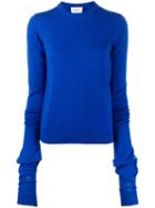 Coperni Elongated-sleeve Pullover - Blue