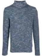 Circolo 1901 Antra Turtle Neck Jumper - Blue