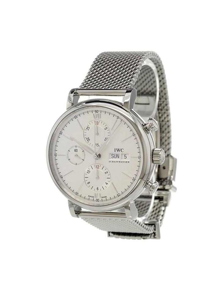 Iwc 'portofino' Analog Watch, Adult Unisex, Stainless Steel