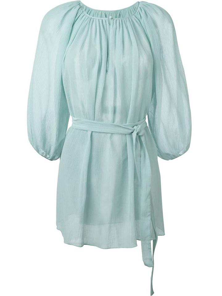 Marysia 'el Matador' Dress, Women's, Size: Large, Blue, Silk/cotton