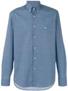 Etro - Micro Print Shirt - Men - Cotton - 39, Blue, Cotton