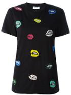 Au Jour Le Jour Sequin Lips T-shirt