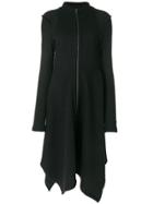 Lost & Found Ria Dunn Long Zip-up Coat - Black