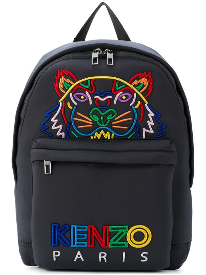 Kenzo Tiger Backpack - Grey