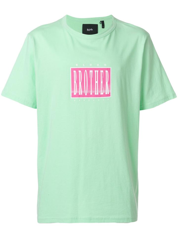 Blood Brother Brickies Rave Culture T-shirt - Green