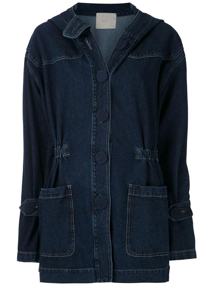 Framed Melbourne Jeans Parka - Blue
