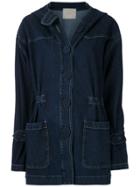 Framed Melbourne Jeans Parka - Blue