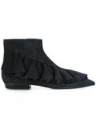 Jw Anderson Ruffle Boots - Blue