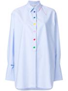 Mira Mikati Multicolour Button Shirt - Blue