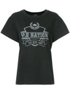 P.e Nation 5th Set Tee Sport T-shirt - Black