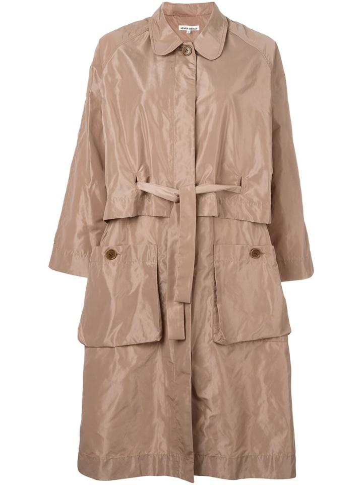 Henrik Vibskov 'zoom' Coat, Women's, Size: Small, Nude/neutrals, Polyester