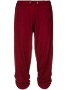 Lilly Sarti Cropped Pants - Red