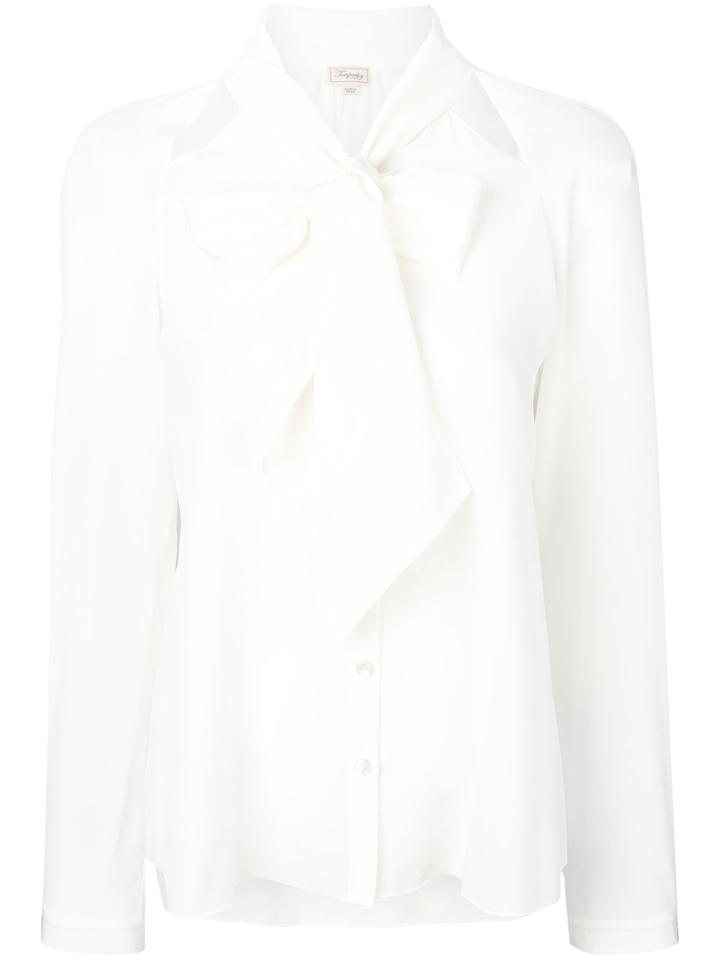Temperley London Purity Bow Shirt - White