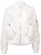 Sacai Bomber Jacket - White