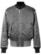 Maison Margiela Classic Bomber Jacket, Men's, Size: 48, Grey, Polyester/polyamide