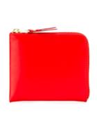 Comme Des Garçons Wallet 'colour Plain' Purse - Yellow & Orange