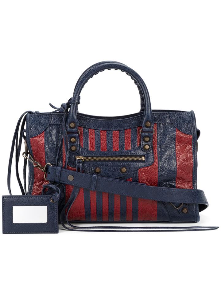 Balenciaga Classic City Small Tote Bag - Blue
