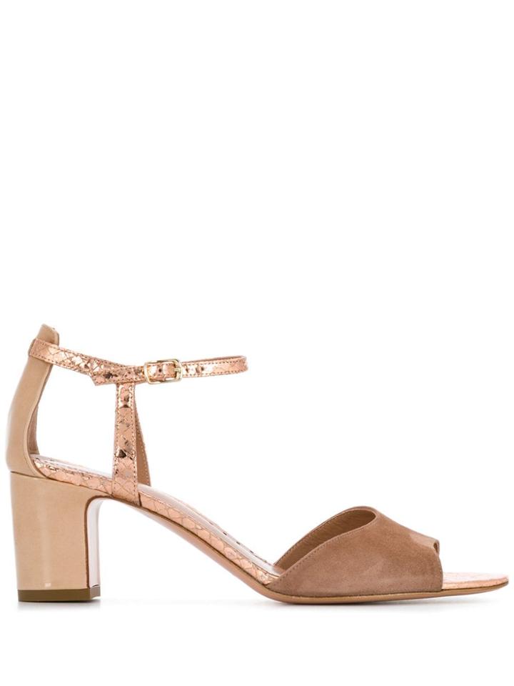 Jean-michel Cazabat Chunky Heel Sandals - Pink