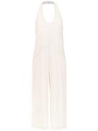Mara Mac Halter Neck Jumpsuit - White