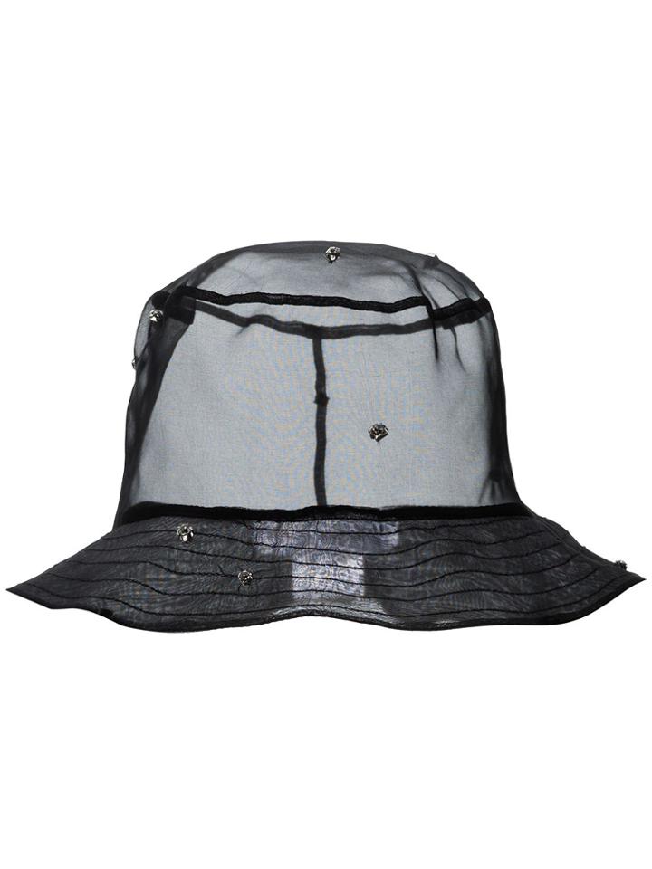 Ruslan Baginskiy Embellished Bucket Hat - Black