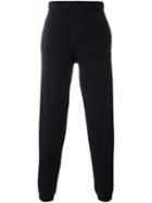 Emporio Armani Classic Track Pants, Men's, Size: 48, Blue, Virgin Wool