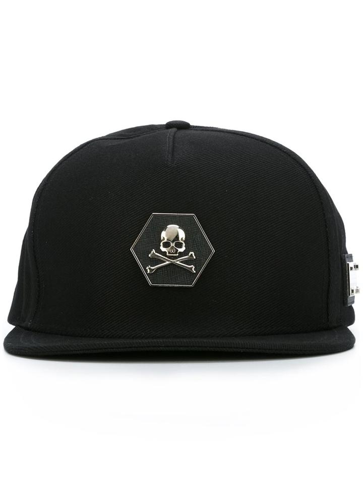 Philipp Plein 'tomorrow' Baseball Cap, Women's, Black, Cotton/polyester