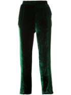 Haider Ackermann 'hiram' Trousers, Women's, Size: 40, Green, Silk/cotton/rayon/viscose