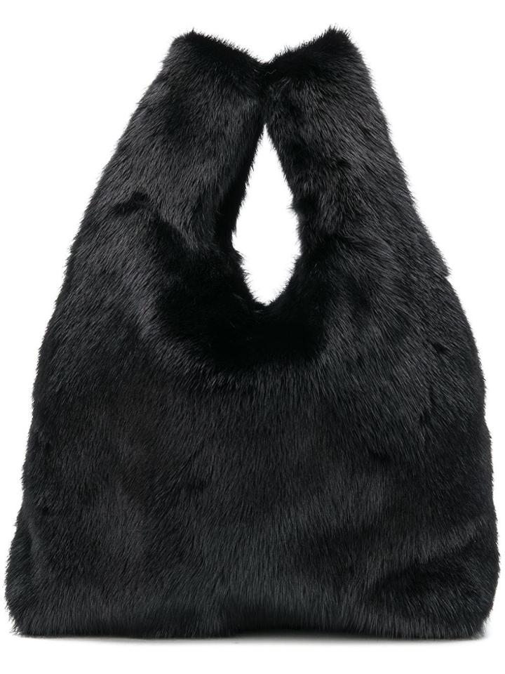 Simonetta Ravizza Textured Tote Bag - Black