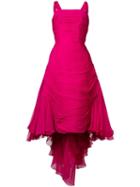 William Vintage 1959 Draped Asymmetric Dress - Pink