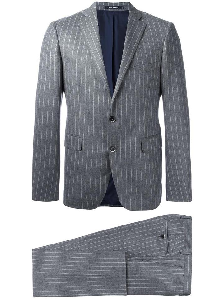 Dinner Two Piece Suit, Men's, Size: 48, Grey, Wool/cupro