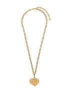 Givenchy Pre-owned Heart Pendant Necklace - Gold