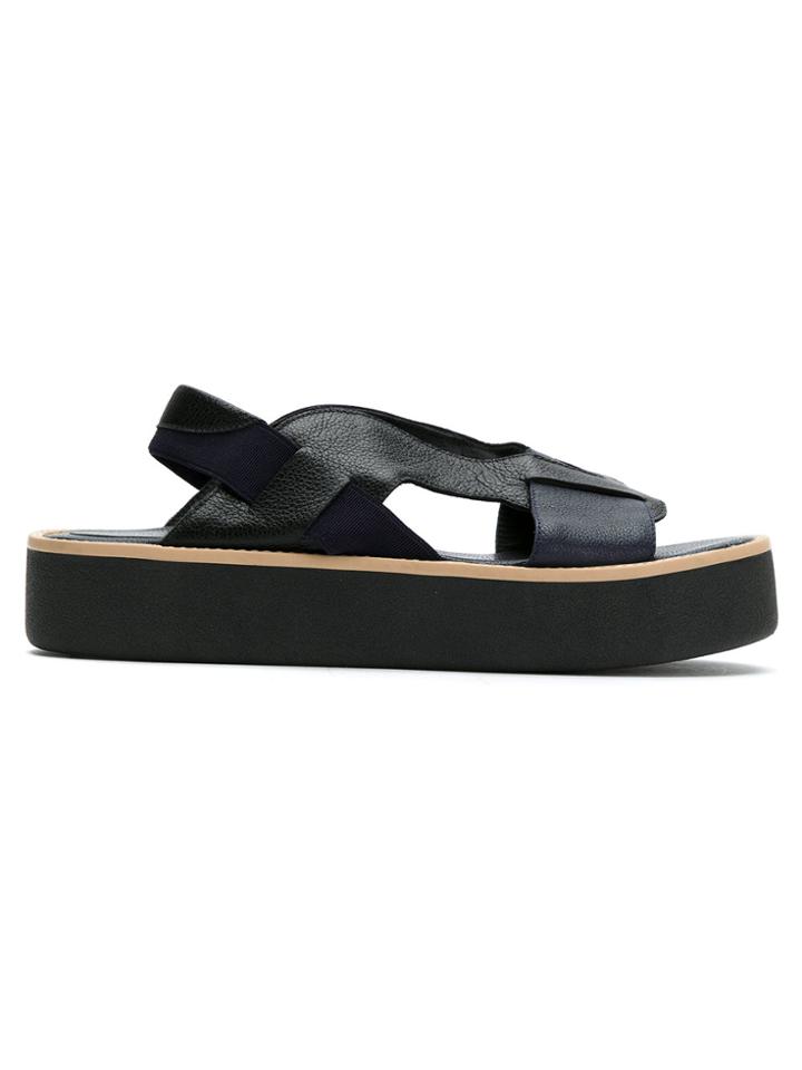 Mara Mac Leather Flatform - Blue