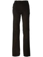 Stouls 'oswald Velours' Trousers, Women's, Size: Small, Brown, Lamb Skin/silk/cotton/spandex/elastane