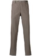 Pt01 Slim Fit Chino Trousers, Men's, Size: 50, Grey, Cotton/linen/flax