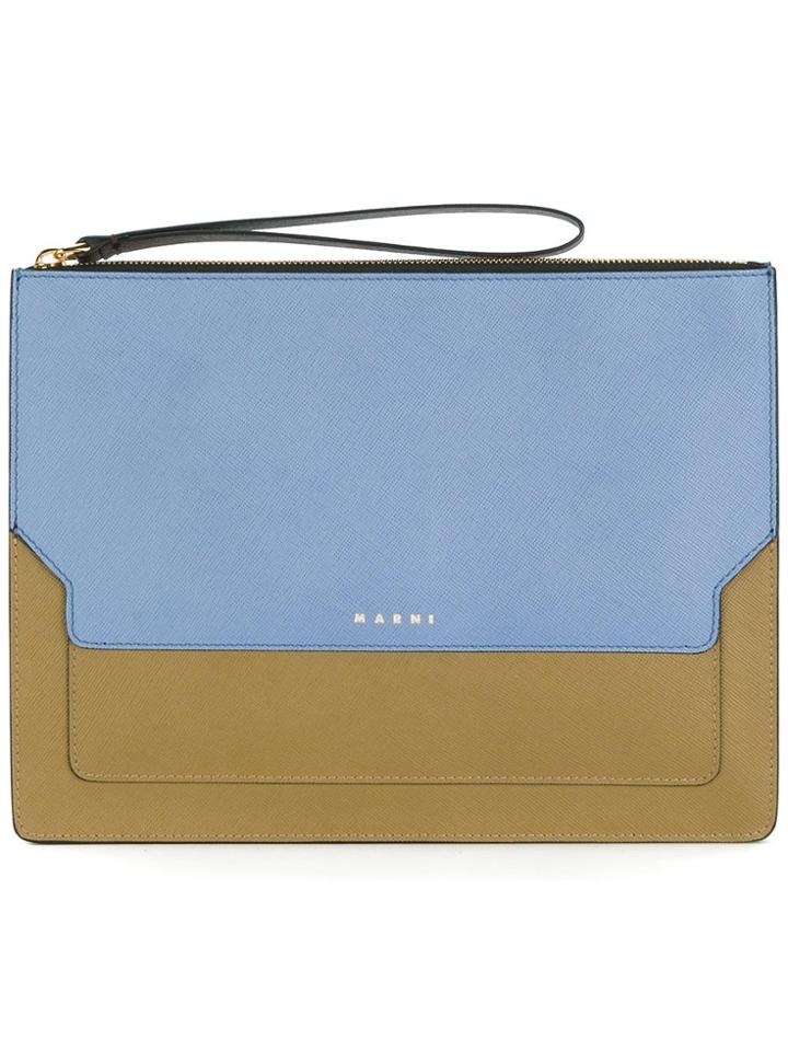 Marni Trunk Clutch - Multicolour