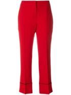 Alexander Mcqueen Cropped Tailored Trousers