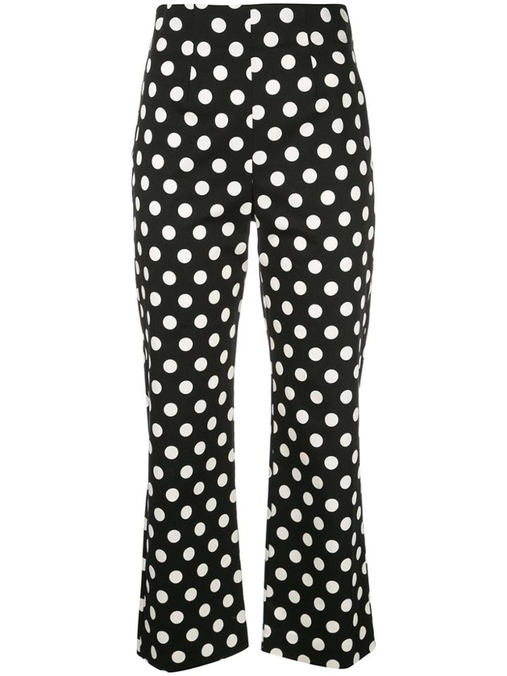 Petersyn Linda Dotted Trousers - Black